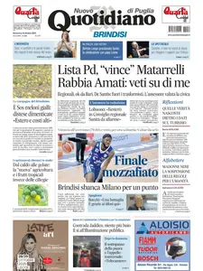Quotidiano di Puglia Brindisi - 19 Ottobre 2025