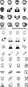 Vectors - Dental Icons Set