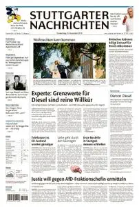 Stuttgarter Nachrichten Filder-Zeitung Leinfelden-Echterdingen/Filderstadt - 15. November 2018