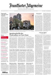 Frankfurter Allgemeine Zeitung F.A.Z. mit Rhein-Main Zeitung - 17. April 2019