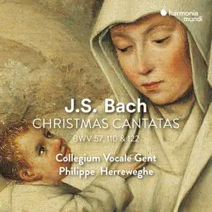 Collegium Vocale Gent & Philippe Herreweghe - J.S. Bach: Christmas Cantatas (Remastered) (1995/2023) [24/48]