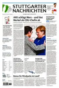 Stuttgarter Nachrichten Stadtausgabe (Lokalteil Stuttgart Innenstadt) - 08. Dezember 2018