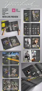 Graphicriver - Modern Yearbook Template