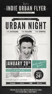 GraphicRiver Indie Retro Urban Flyer / Poster