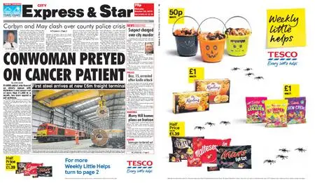 Express and Star City Edition – October 25, 2018