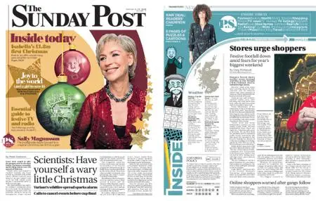 The Sunday Post Scottish Edition – December 19, 2021
