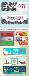 Vectors - Christmas Sale Banners Set 3