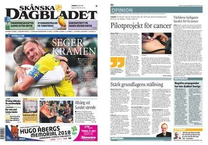 Skånska Dagbladet – 28 juni 2018