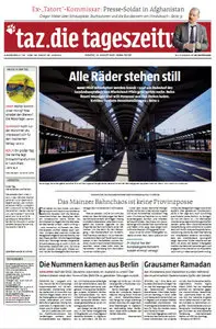 Tageszeitung TAZ vom 12 August  2013