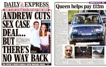 Daily Express – February 16, 2022