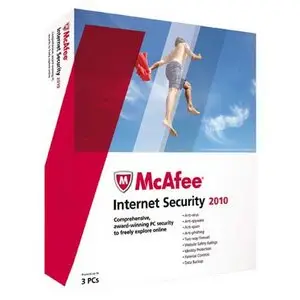 McAfee Internet Security 2010 3-User PCs