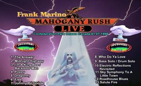 Frank Marino & Mahogany Rush Live In Canada (01-07-1998)