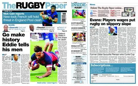 The Rugby Paper – September 08, 2019
