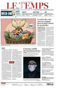 Le Temps - 31 mars 2018