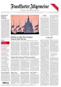 Frankfurter Allgemeine Zeitung F.A.Z. mit Rhein-Main Zeitung - 27. August 2018