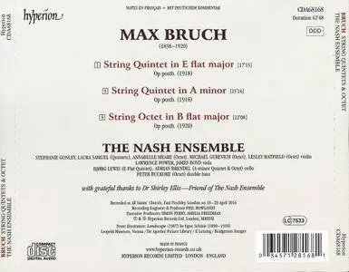 The Nash Ensemble - Max Bruch: String Octet, String Quintets (2017)