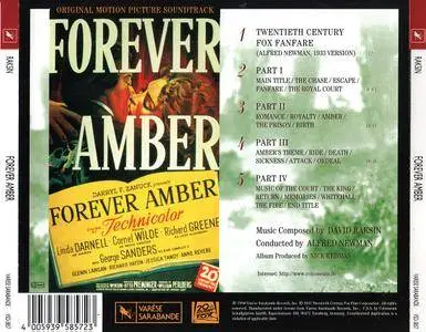 David Raksin - Forever Amber: Original Motion Picture Soundtrack (1947) Reissue 1998