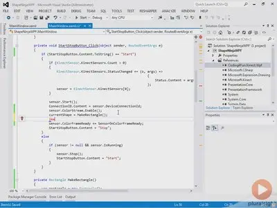 Pluralsight: Building a Real Application With Kinect (2013)