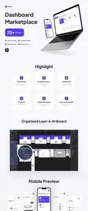 Maxkit - Marketplace Dashboard UI Kit