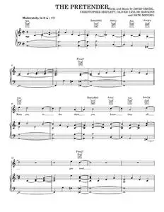 The pretender - Foo Fighters (Piano-Vocal-Guitar)