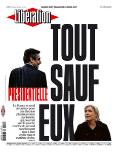 Libération du Samedi 22 et Dimanche 23 Avril 2017