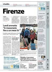 la Repubblica Firenze - 17 Febbraio 2018