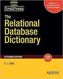 The Relational Database Dictionary, Extended Edition (Repost)