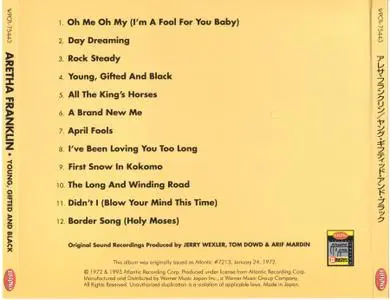 Aretha Franklin - Young, Gifted And Black (1972) [2008, Japan] {Digitally Remastered}