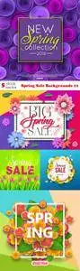 Vectors - Spring Sale Backgrounds 11