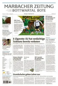 Marbacher Zeitung - 10. September 2019