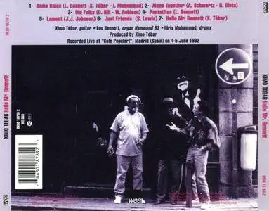 Ximo Tebar with Lou Bennett & Idris Muhammad - Hello Mr. Bennett (1992) {WEA 0630-18789-2 rel 1997}
