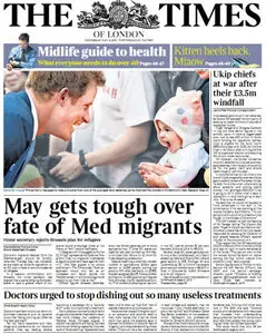 The London Times May 13 2015