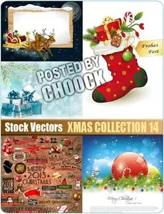 Xmas collection 14 - Stock Vector