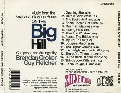 Brendan Croker / Guy Fletcher - On The Big Hill (1988)