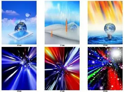 Space - Collected images from Various photo stock