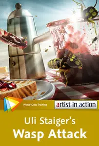 Photoshop Artist in Action: Uli Staiger's Wasp Attack