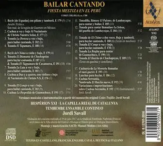 Jordi Savall, Hesperion XXI, La Capella Reial de Catalunya - Bailar Cantando: Fiesta Mestiza en el Peru (2018)