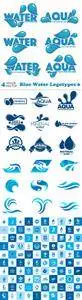 Vectors - Blue Water Logotypes 6