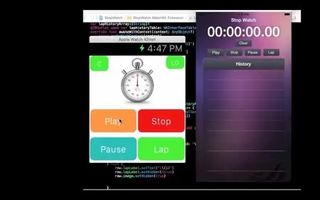 How to Create Stopwatch App for Watchkit [HD Video]