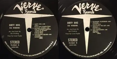 Kai Winding - Dirty Dog (vinyl rip) (1966) {Verve}