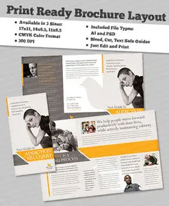 BoxedArt - Addiction Recovery Brochure Layout 11 x 8.5