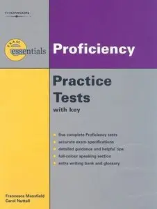 Thomson Exam Essentials: Proficiency Practice Tests: CPE (with Answer Key and Audio CD)