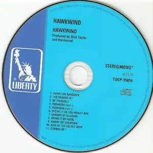 Hawkwind - Hawkwind (1970) {2010 SHM-CD Japan Mini LP TOCP-95059}