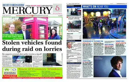 Hertfordshire Mercury – April 26, 2018
