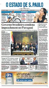 Jornal O Estado de São Paulo - 24 de junho de 2012 - Domingo