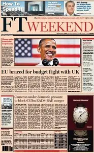 Financial Times Europe Weekend Edition October 06 - 07 2012