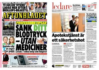 Aftonbladet – 23 oktober 2019
