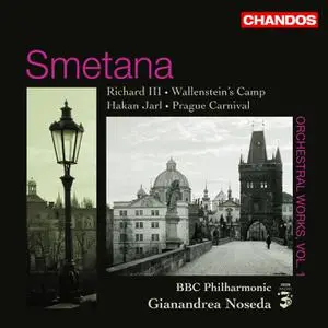 BBC Philharmonic Orchestra - Smetana: Richard III, Wallenstein's Camp, Hakon Jarl & Prague Carnival (2007/2022) [24/96]