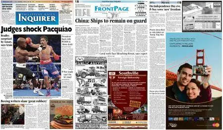 Philippine Daily Inquirer – June 11, 2012
