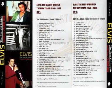 Elvis Presley - The Best of British. The HMV Years 1956-1958 [2CD] (2013) {Sony Music}